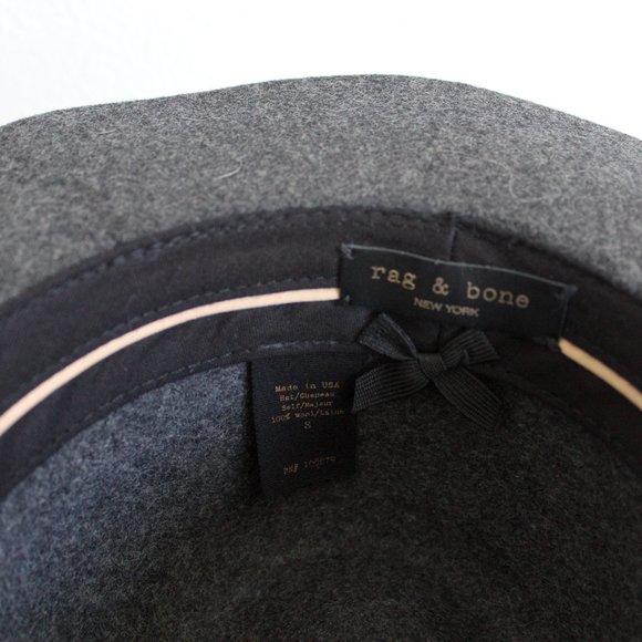 Rag & Bone Oxford Gray Wool Felt Hat main image 4